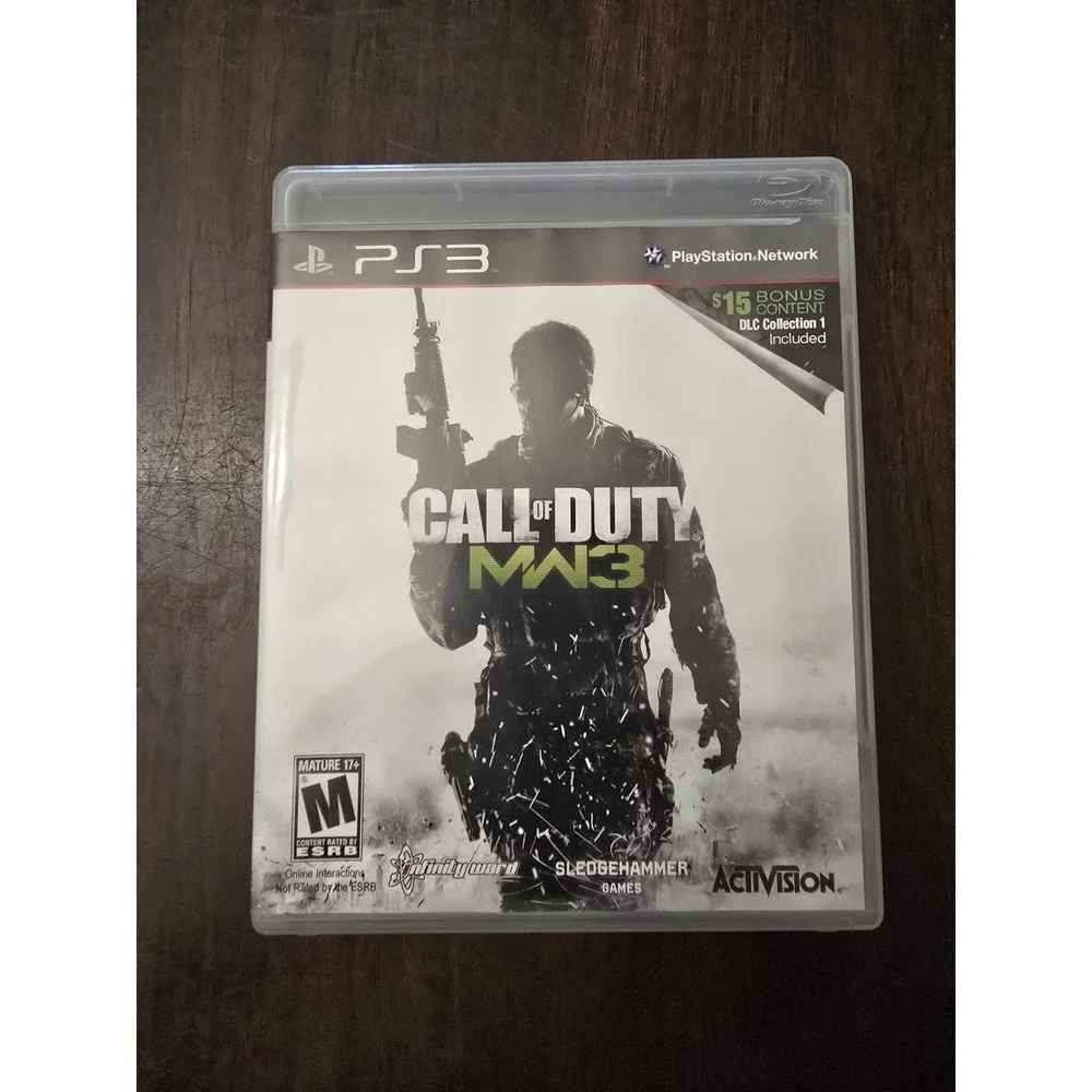 Call of Duty MW3 Modern Warfare 3 Sony PlayStation 3 Ps3 COD Complete Tested